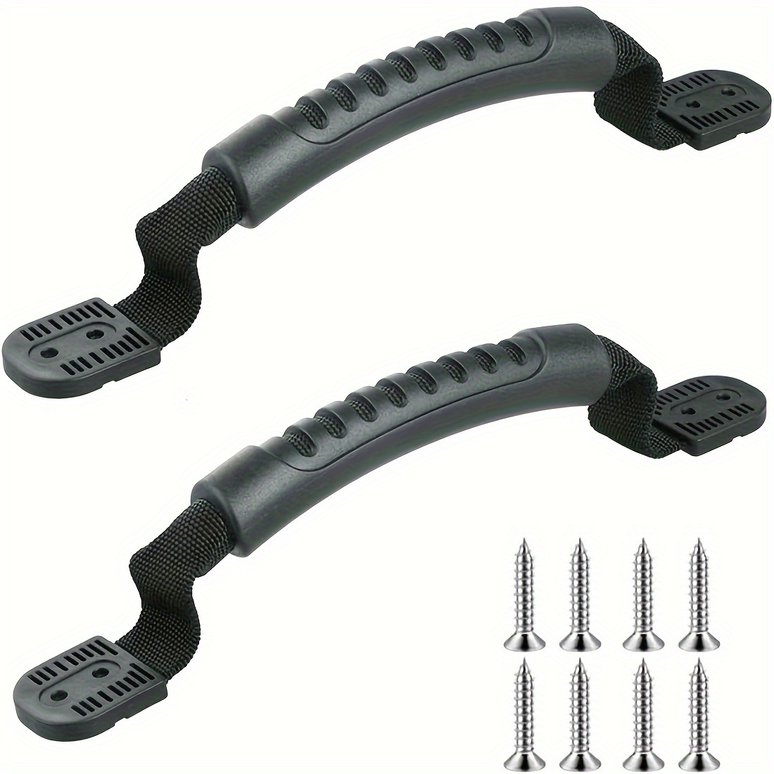 Fishing Kayak Anchor - ที่จับเรือคายัคชุด 2 ชิ้นพร้อมอุปกรณ์ฮาร์ดแวร์เรือคายัคเหมาะสําหรับที่จับเรือคายัค
