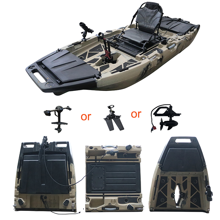 Fishing Kayak Sit On Top - เรือคายัคตกปลาแบบนั่งบน ขนาด 10 ฟุต รุ่นใหม่ปี 2026