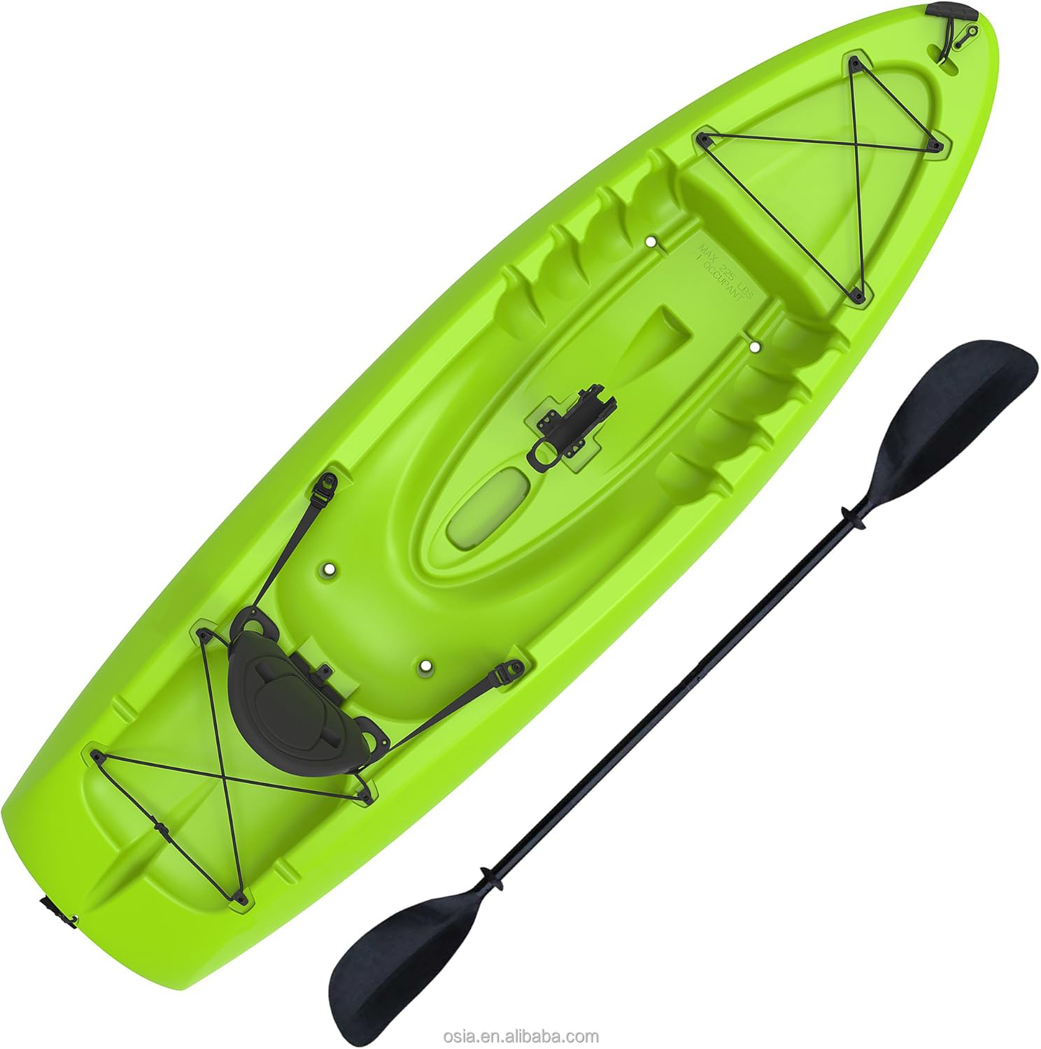 เรือคายัคตกปลา พลาสติกแข็ง สำห - Fishing Kayak Sit On Top บทวิจารณ์และราคา
