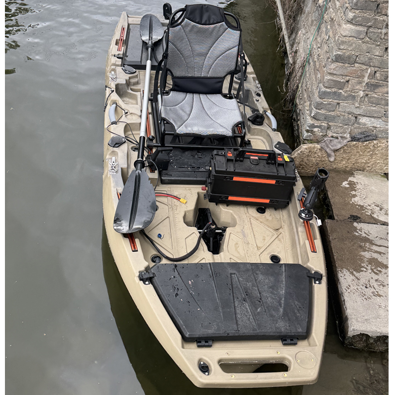 เรือคายัคแบบพับได้ ขนาด 10 ฟุต - Fishing Kayak Pedal Drive บทวิจารณ์และราคา