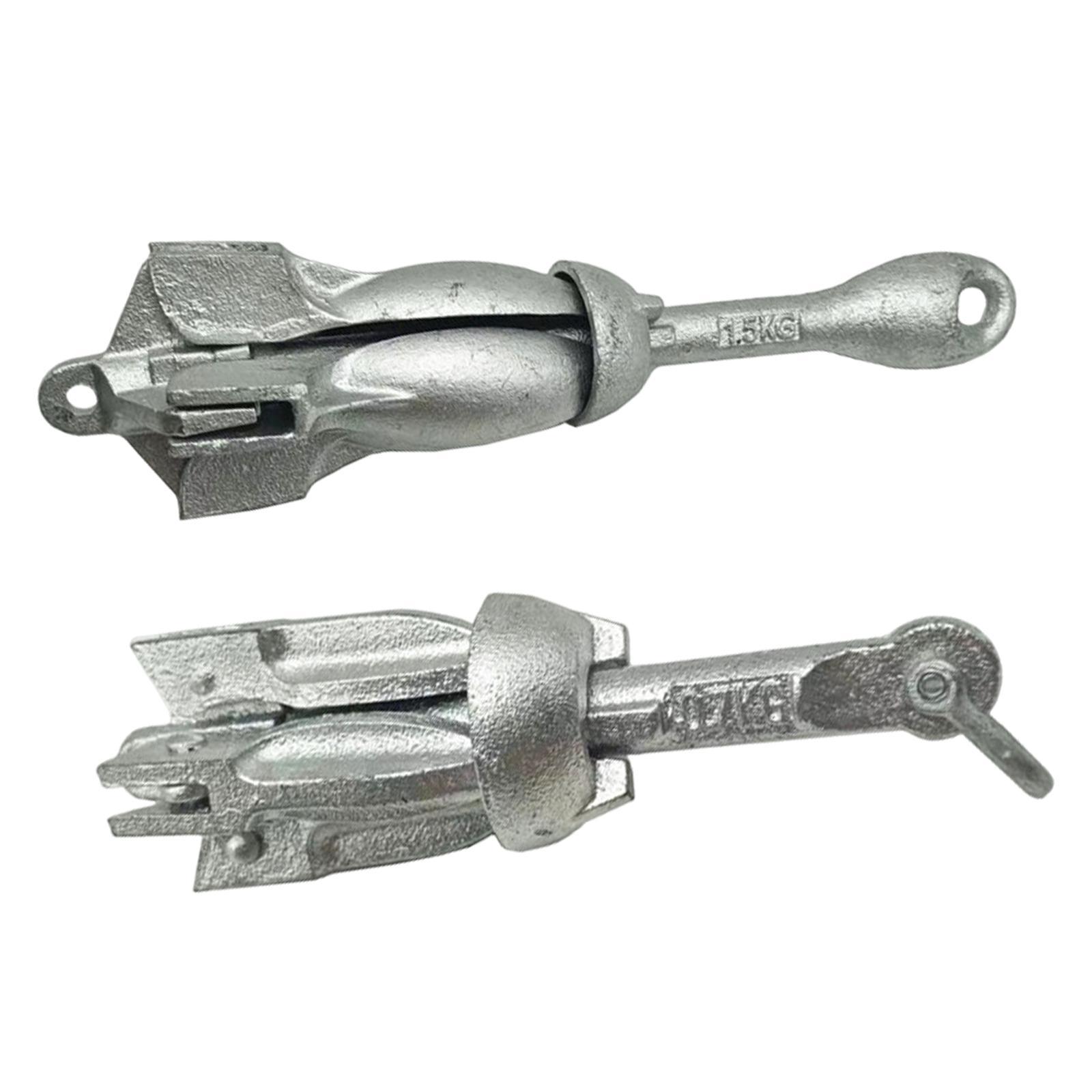 สมอเรือพับได้ขนาดกะทัดรัด ทำจา - Fishing Kayak Anchor บทวิจารณ์และราคา