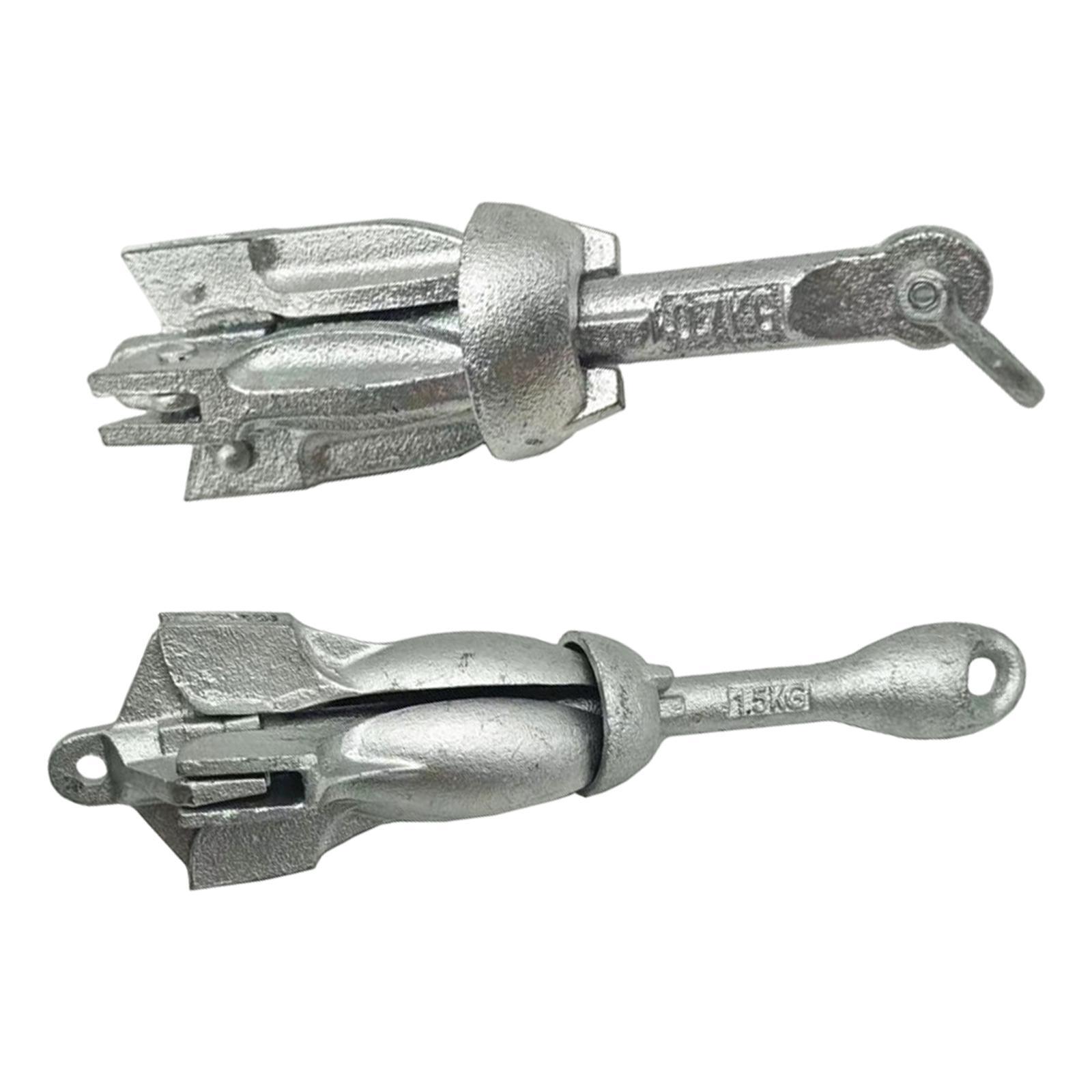 สมอเรือพับได้ขนาดกะทัดรัด ทำจา - Fishing Kayak Anchor บทวิจารณ์และราคา